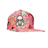 PINK BUTTERFLY SNAPBACK HAT