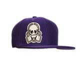 PURPLE SNAPBACK HAT